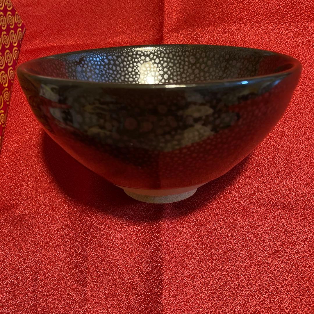 油滴天目の茶碗　中国製