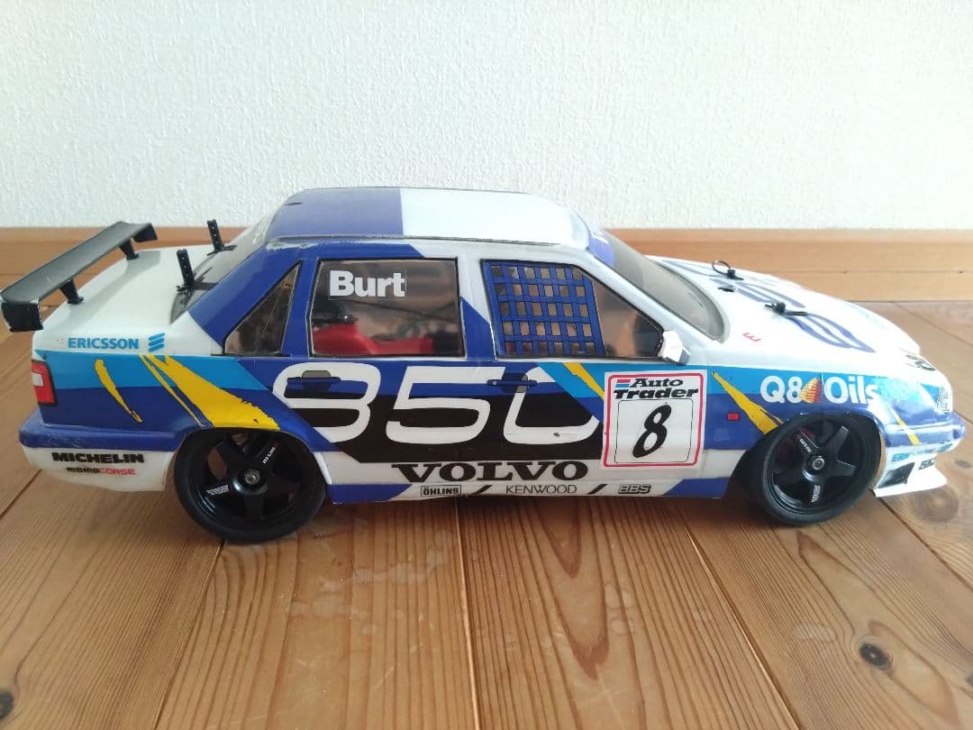 555 　ボディ　VOLVO　ボルボ　850　TA02 シャーシ セット