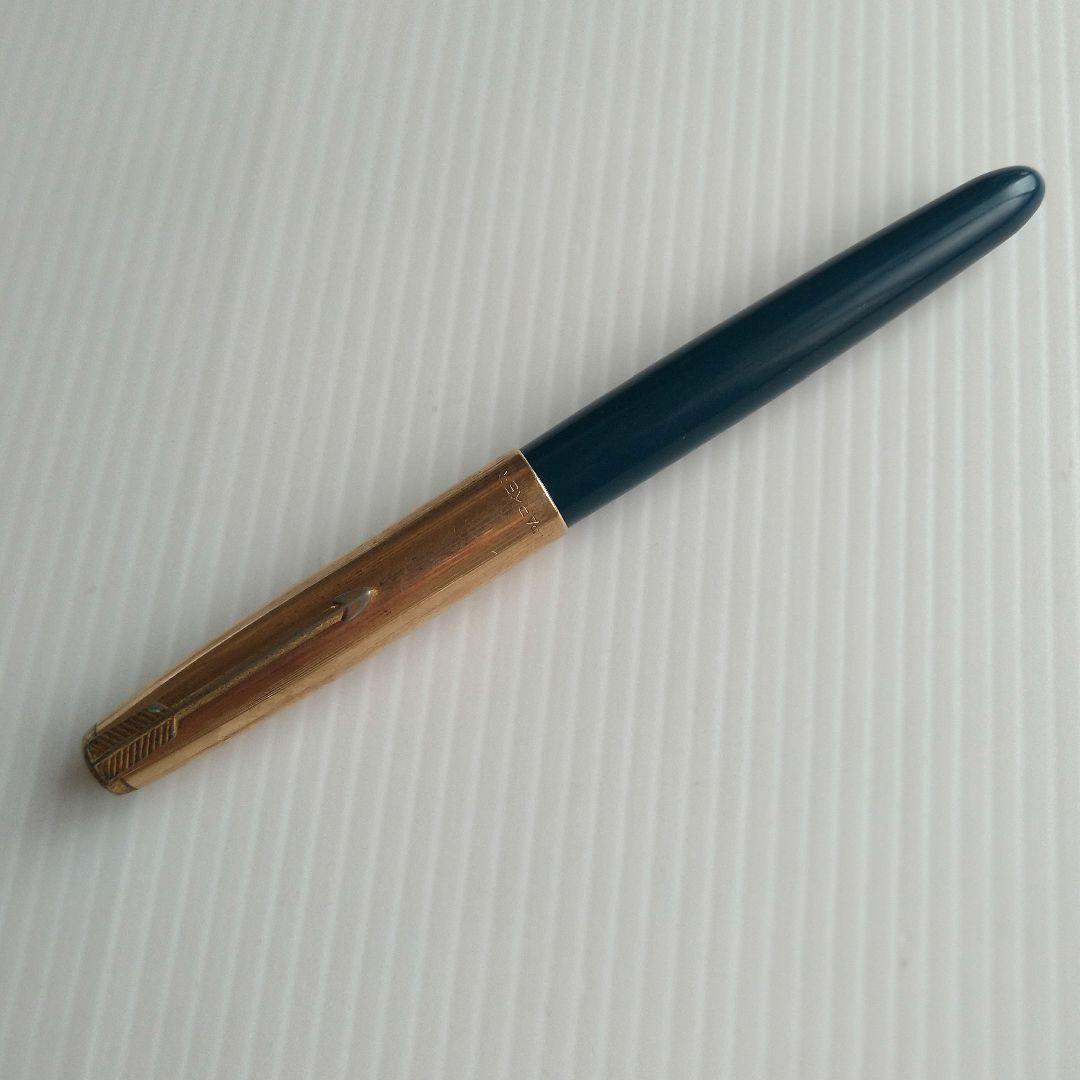 ◆パーカー 51 万年筆 12K金張キャップ◆