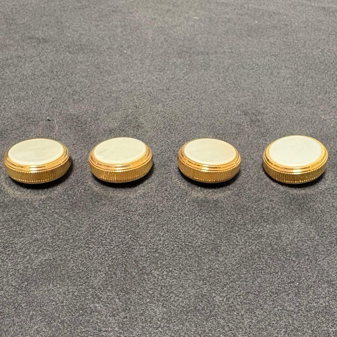 ヤマハ　チューバ　ピストンボタン　金メッキ