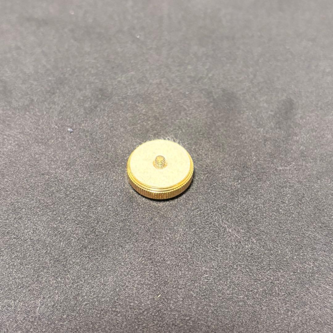 ヤマハ　チューバ　ピストンボタン　金メッキ