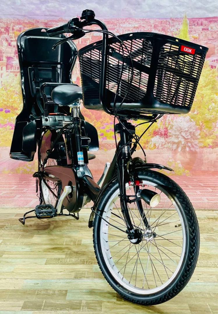K2696 電動自転車パナソニック ギュット 子供乗せ 20インチ 送料無料