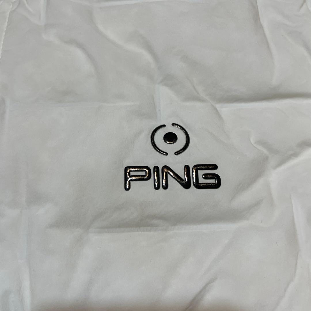 PING ピン　ゴルフウェア　フルジップ　ダウンブルゾン Mサイズ　ホワイト