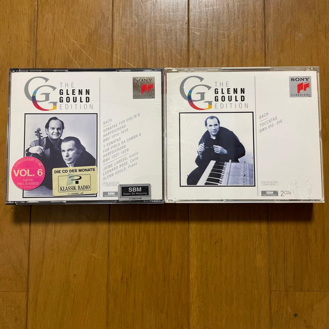 CD バッハ　ピアノ作品集　Pf:グレン・グールド　15枚セット