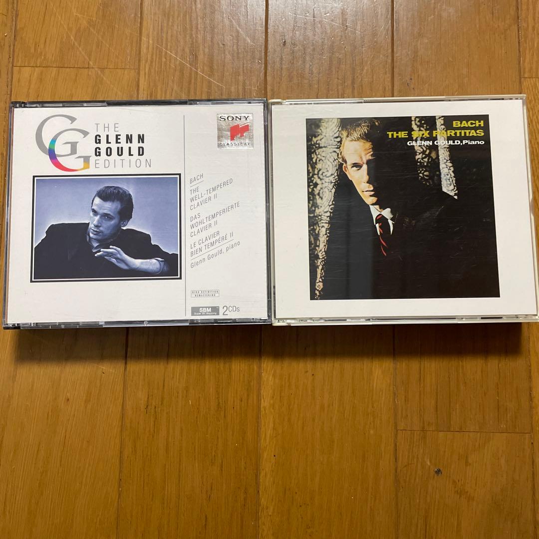 CD バッハ　ピアノ作品集　Pf:グレン・グールド　15枚セット