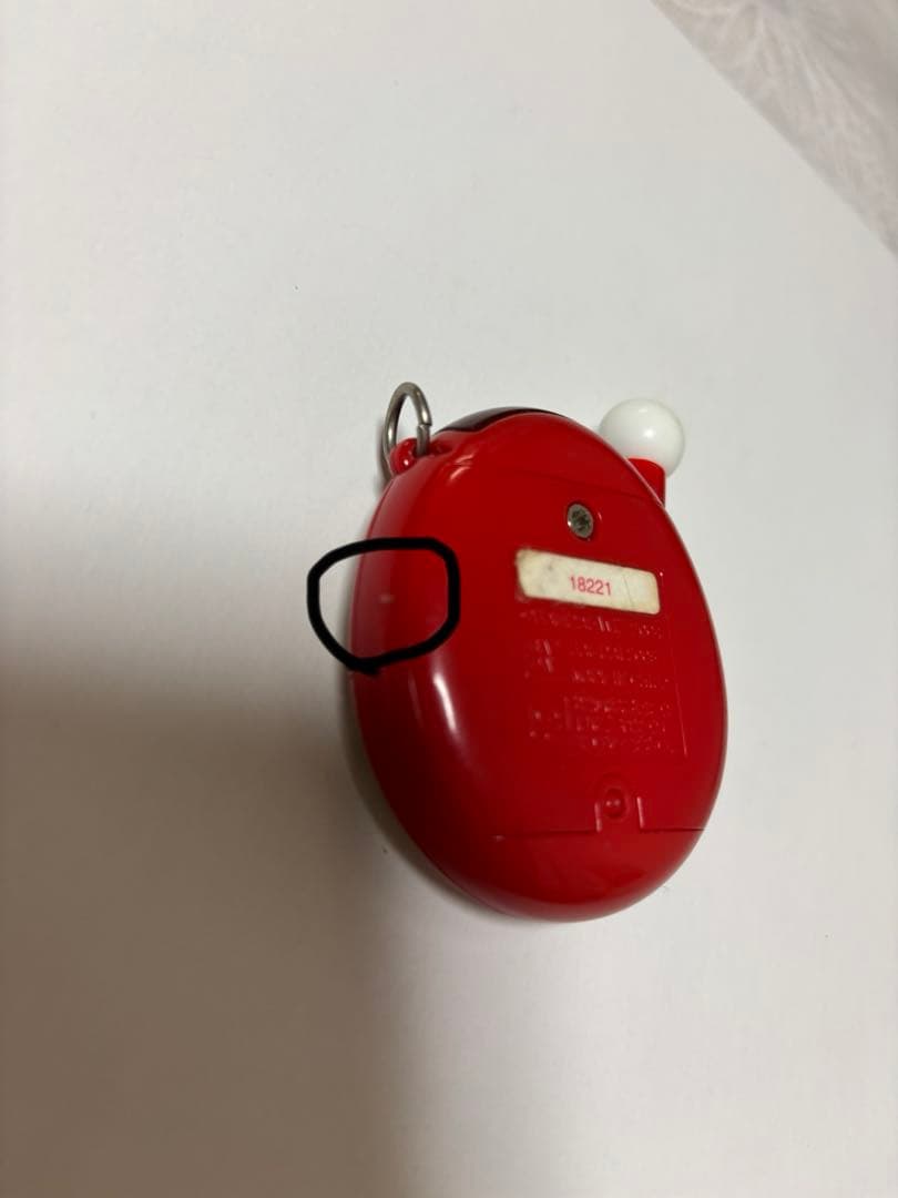 平成レトロ　たまごっち たまデパ 赤　たまごっちデパート