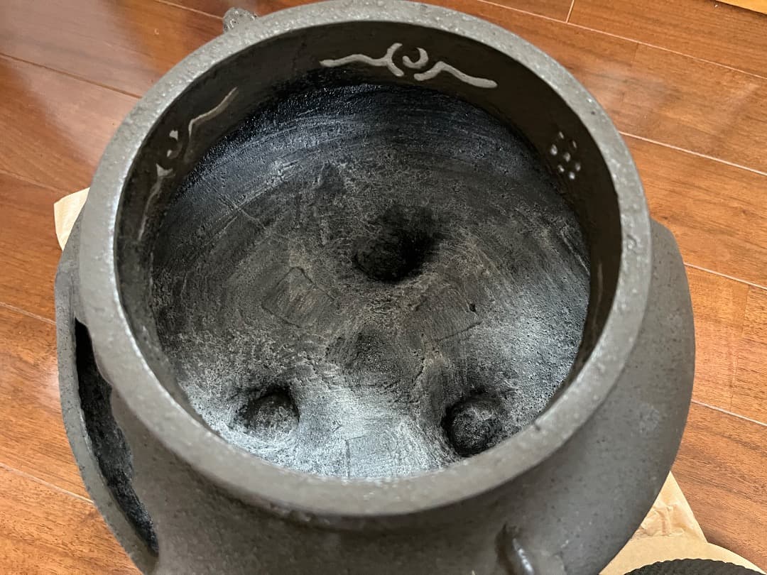 茶道　風炉釜