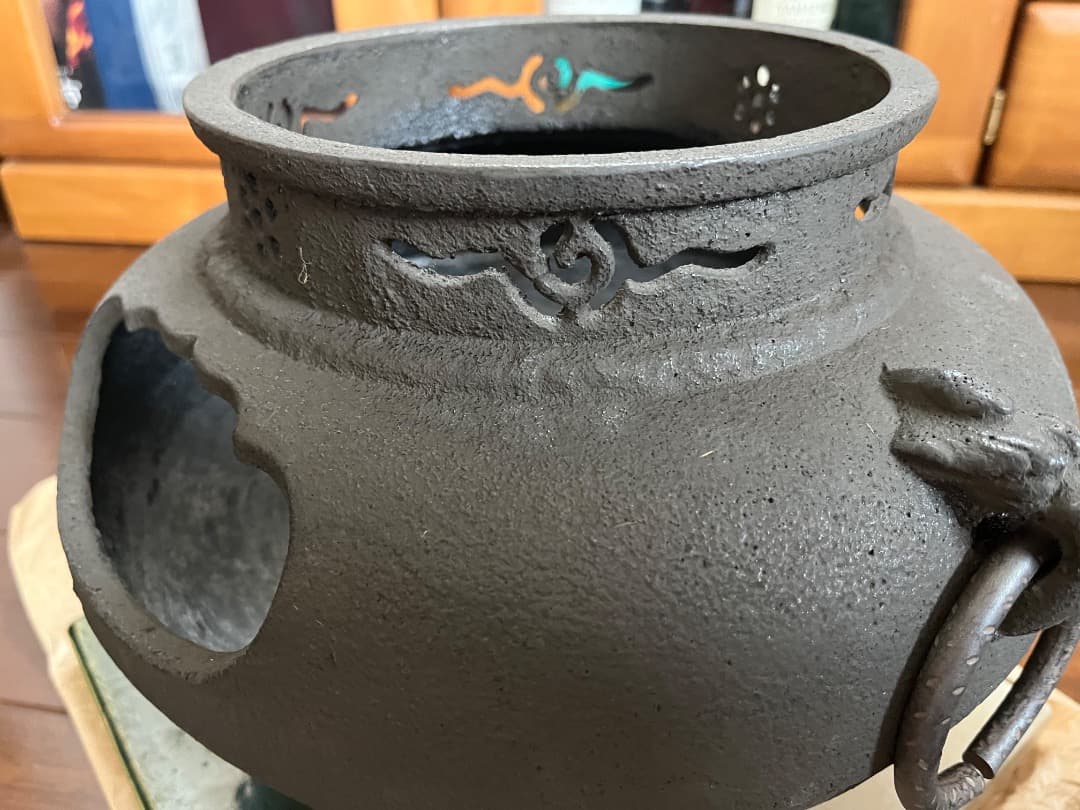 茶道　風炉釜