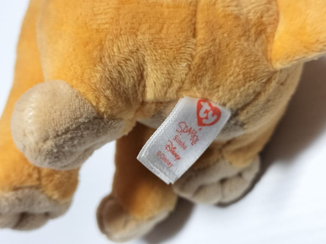 希少　ty ライオンキング　シンバ　ぬいぐるみ　ディズニー　レア