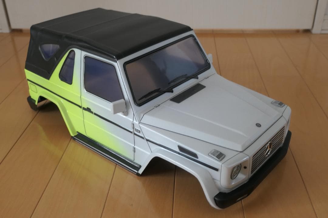 G320カブリオ 塗装済ボディタミヤ MF-01X XM-01 M-05 ベンツ
