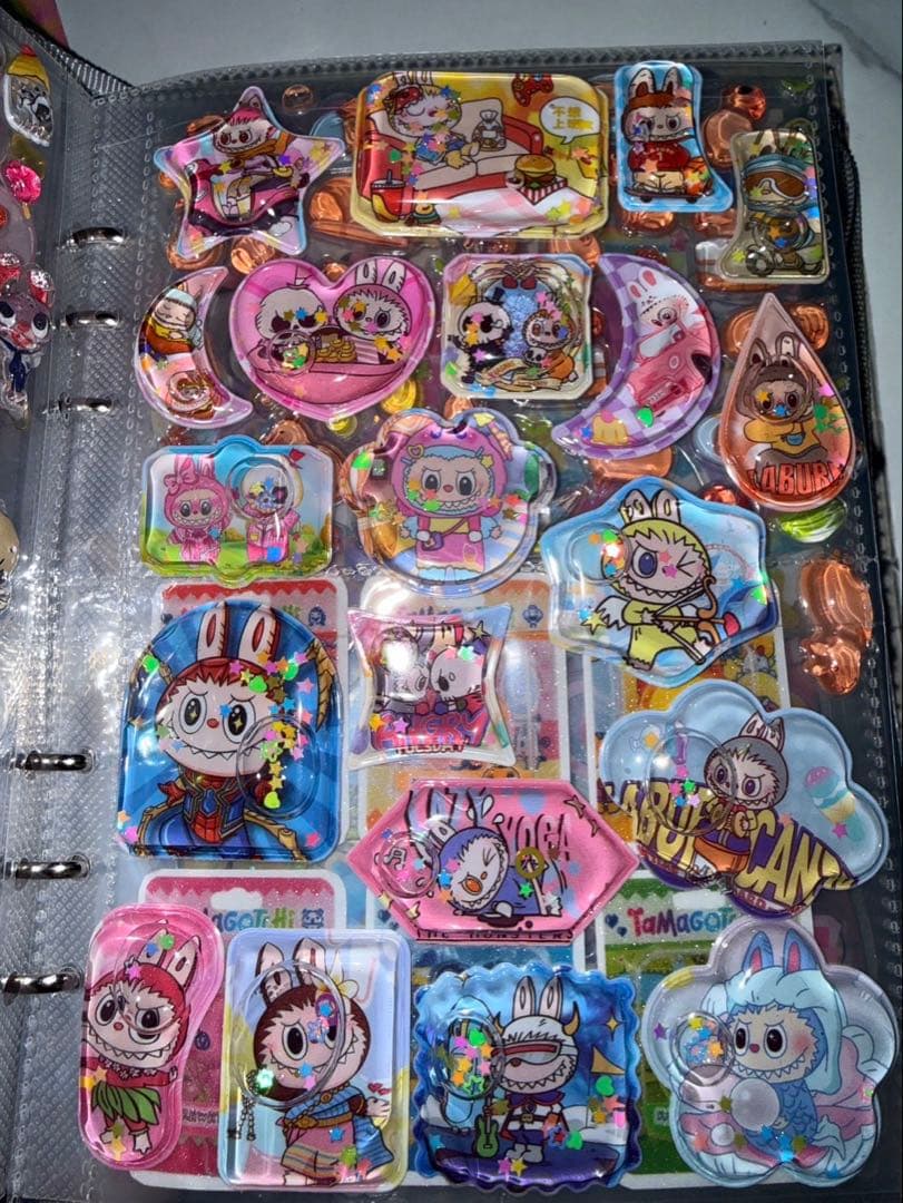 A5シール帳完成品