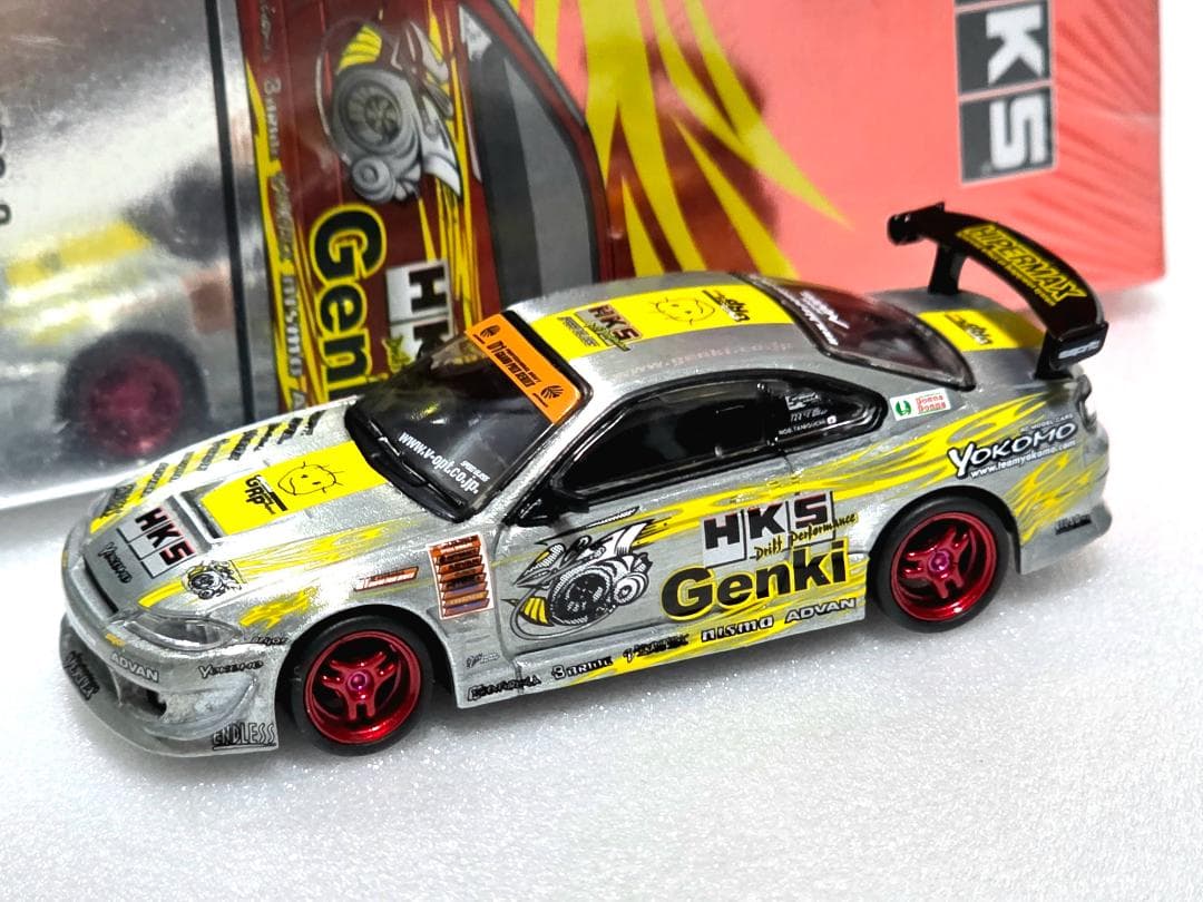 東京オートサロン限定 ターマックワークス HKS ハイパー シルビア CHASE