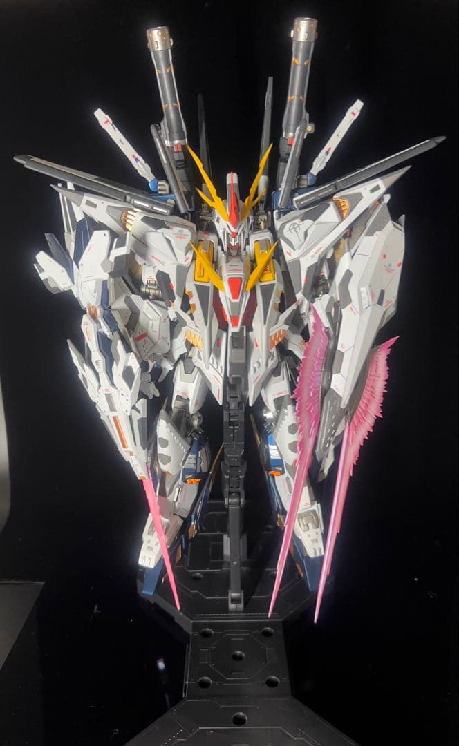 ガンプラ HGクスィーガンダム 全塗装完成品　徹底改修　ミキシング