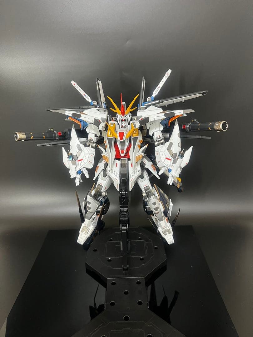 ガンプラ HGクスィーガンダム 全塗装完成品　徹底改修　ミキシング