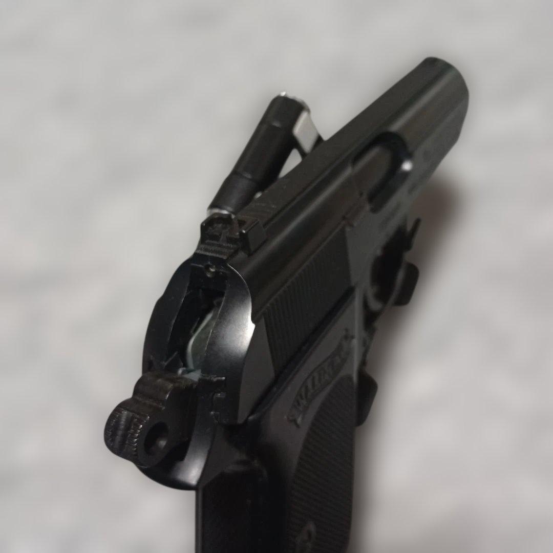 マルシン ワルサーPPK ブラックABS モデルガン 中古