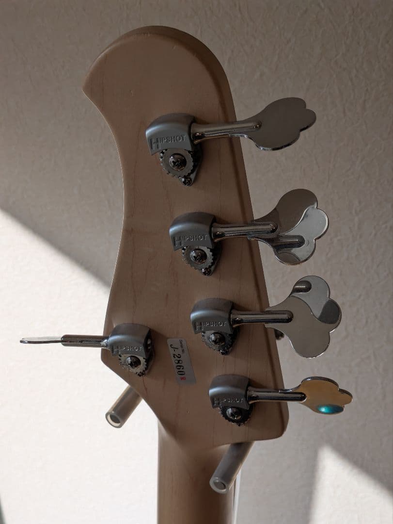 ベース Xotic XJ-1T 5st Sherwood Green lic