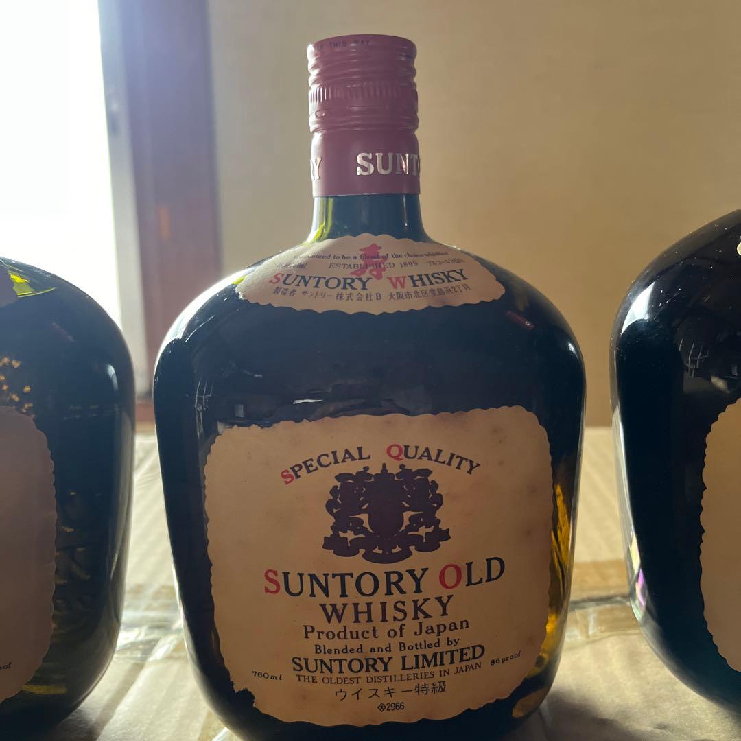 サントリーオールドウイスキー 750ml 3本セット