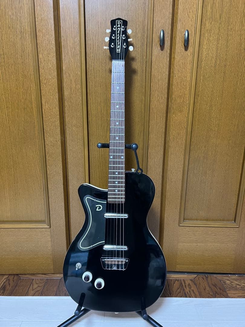 DANELECTORO 56-U2 BLACK ダンエレクトロ　レフティーモデル