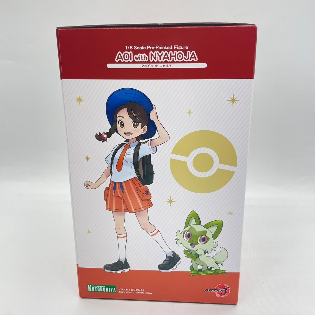 【未使用】ポケモン☆アオイ with ニャオハ☆1/8スケール☆ARTFX J
