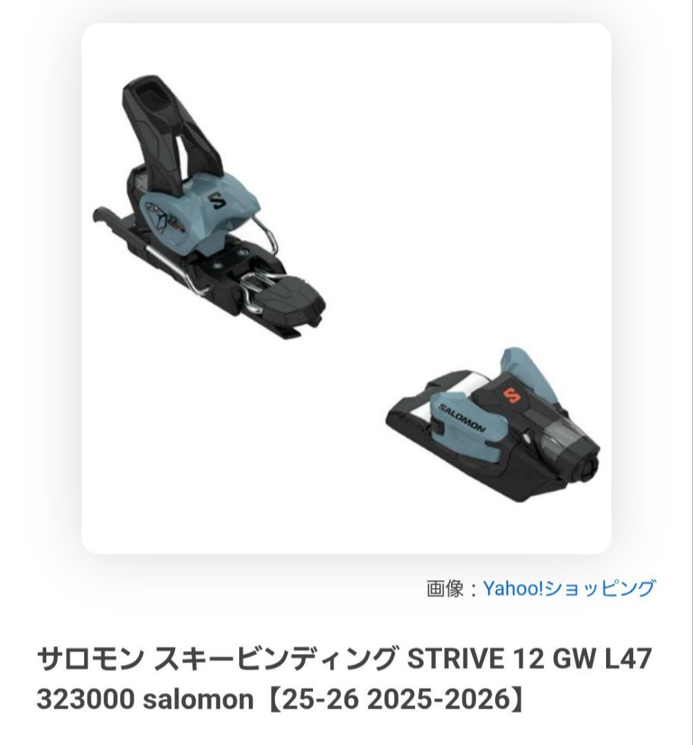 189cm KASTLE TX103中古/SALOMON Strive12新品