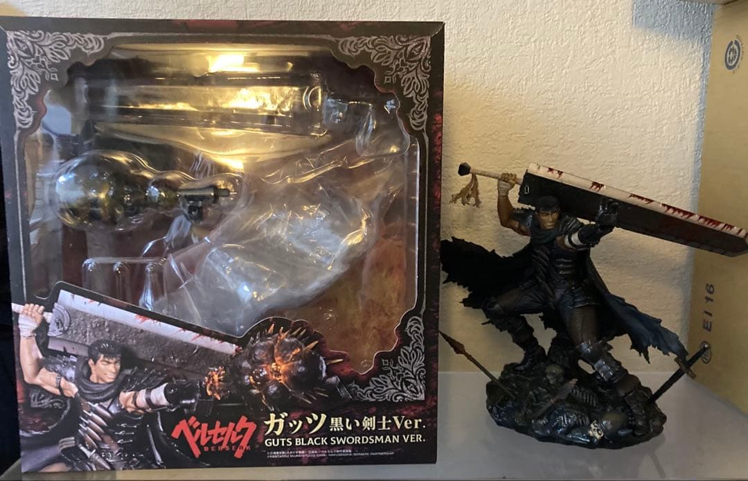 ベルセルク　ガッツ　黒い剣士　1/7スケール　メディコスエンタテインメント