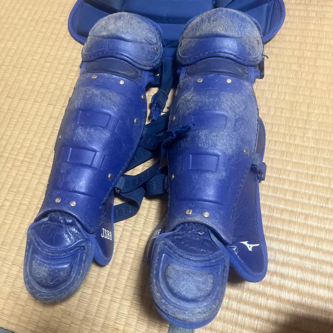 Mizuno JSBB キャッチャー防具 ネイビー