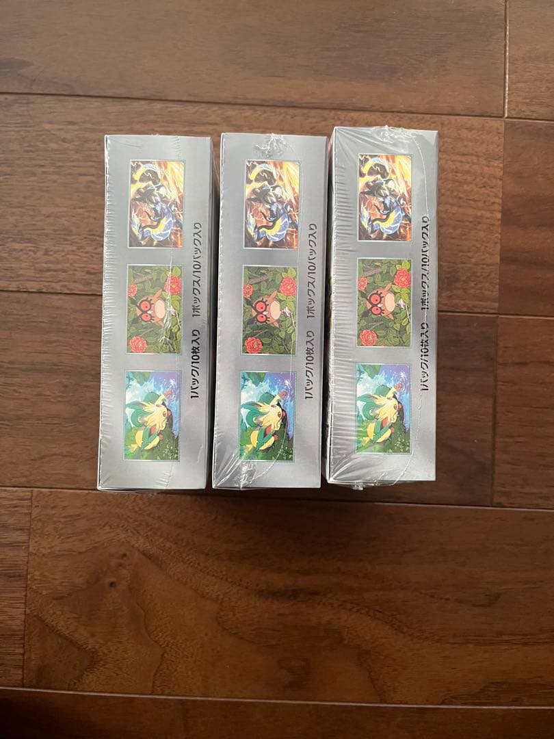ポケモンカードハイクラスパックテラスタルフェスexシュリンク付き3ボックス