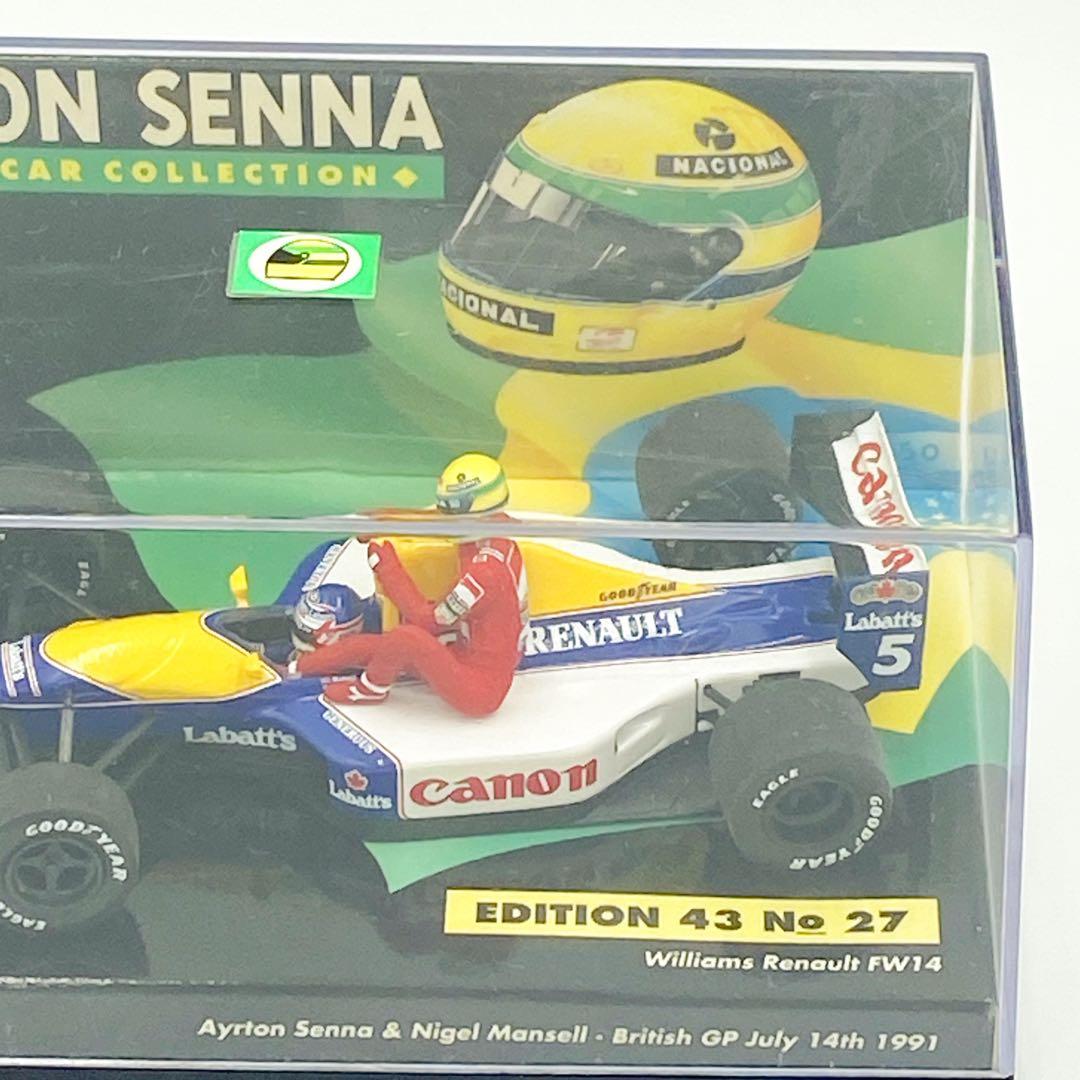 絶版 1/43 アイルトン・セナ レーシングカーコレクション