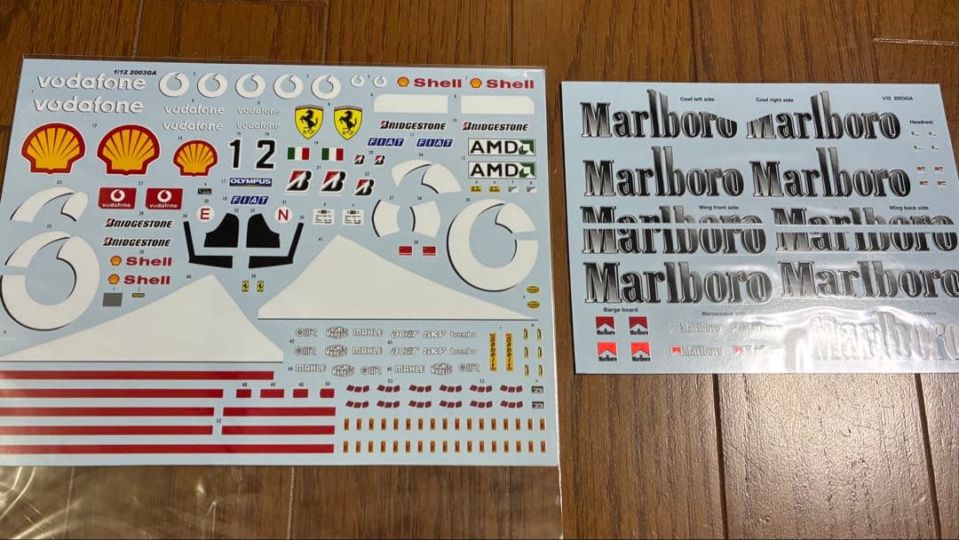 モデルファクトリーヒロ1/12フェラーリF2003GA