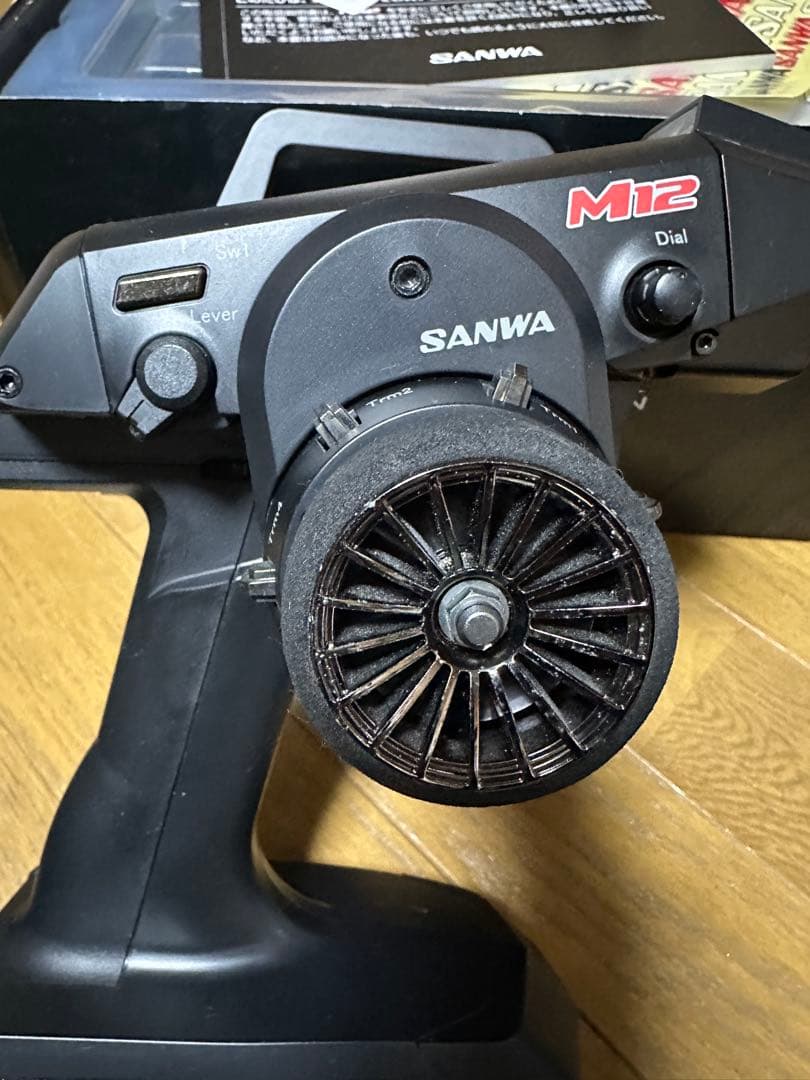１日のみ使用　美品　サンワ　M12 RX-471×2個　Wレシーバーセット