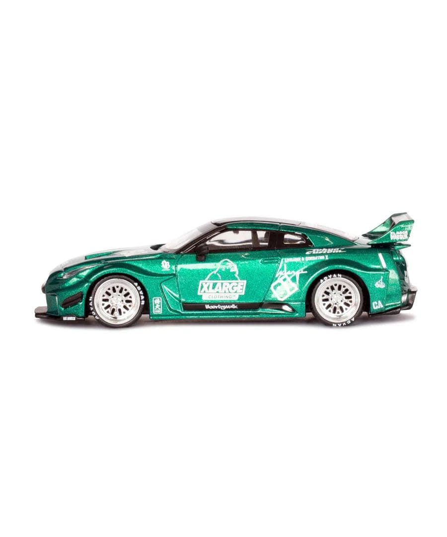 MINIGT LBWK × XLARGE GT NISSAN 35GT 白