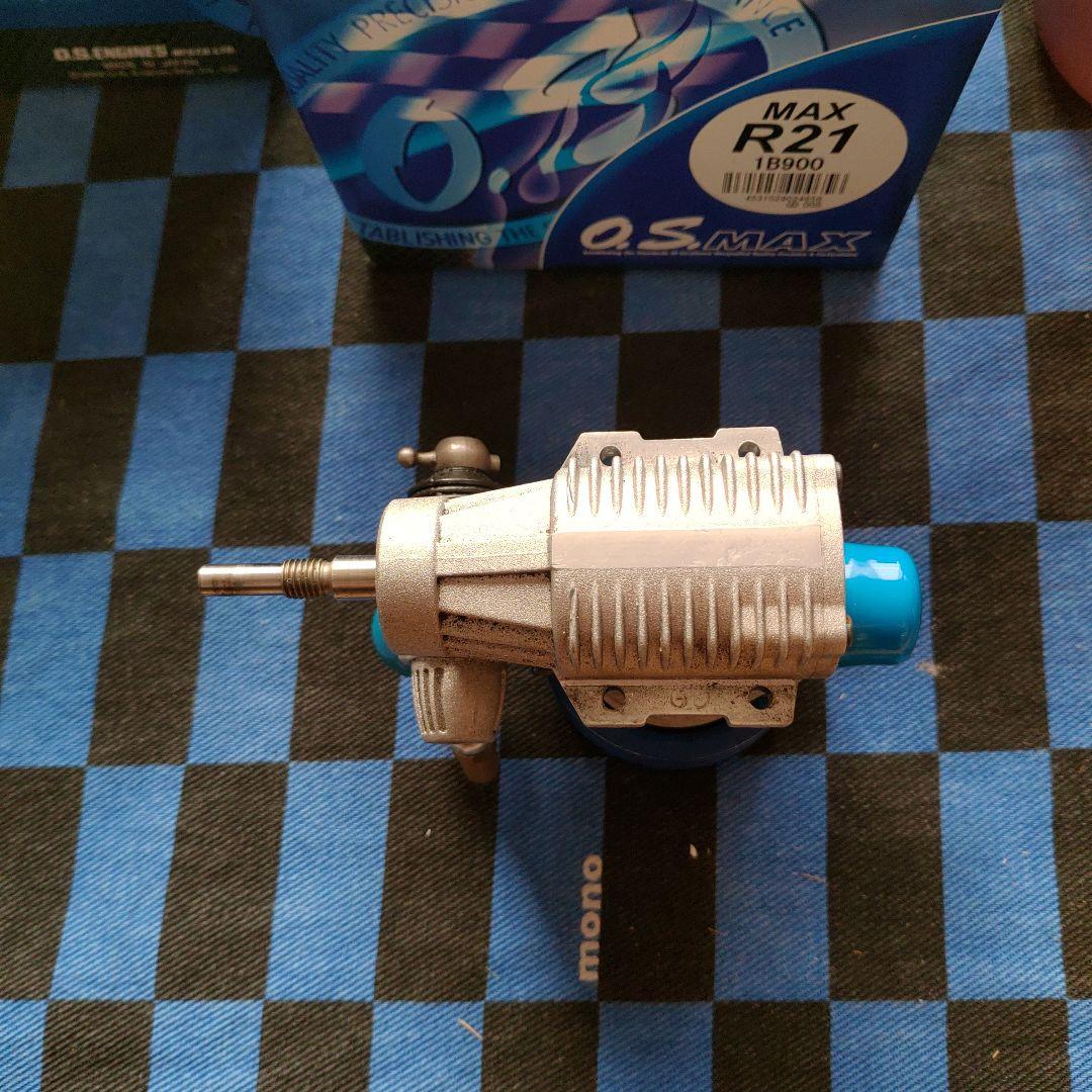 OS MAX R21 2.1ccエンジン 慣らし後保管品
