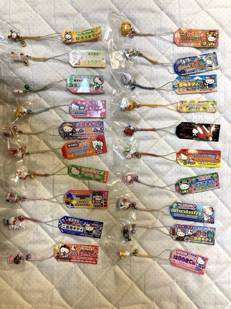 ハローキティ　ご当地　根付け　ストラップ ⭐︎２４５個⭐︎まとめ売り