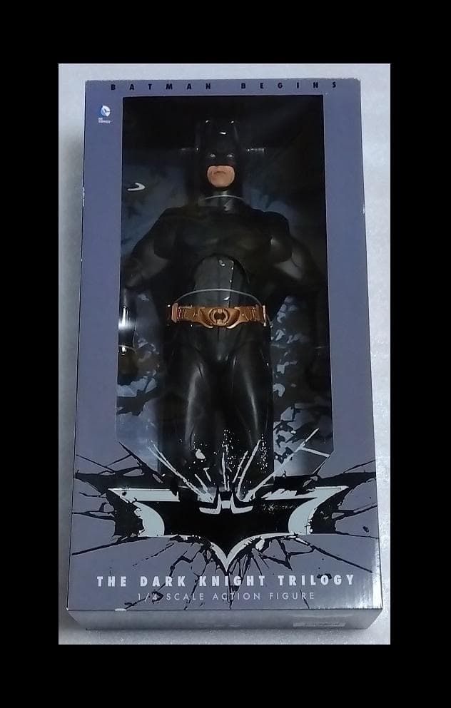 新品 希少 ネカ バットマン ビギンズ 1/4 スケール アクションフィギュア