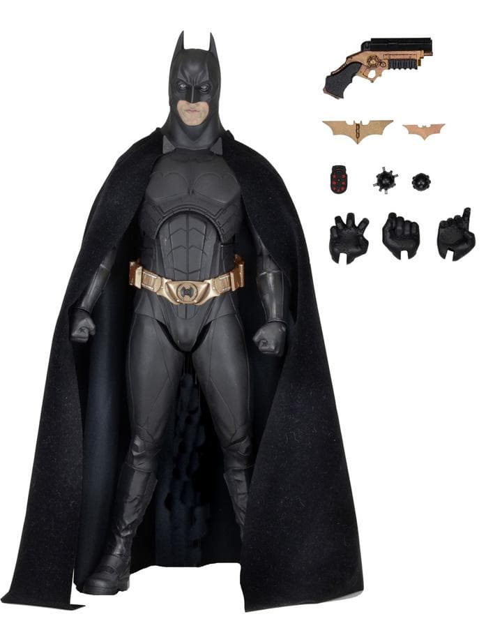 新品 希少 ネカ バットマン ビギンズ 1/4 スケール アクションフィギュア