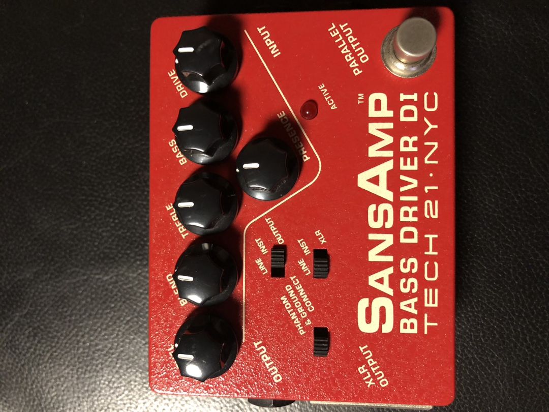 美品SansAmp Bass D 本体【イケベ楽器　限定モデル】