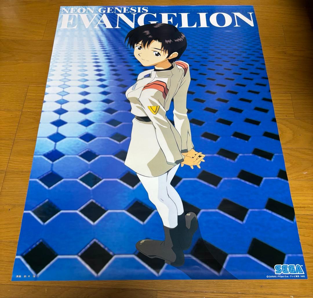 【非売品9枚セット】新世紀エヴァンゲリオン ポスターヒーローズ B2サイズ