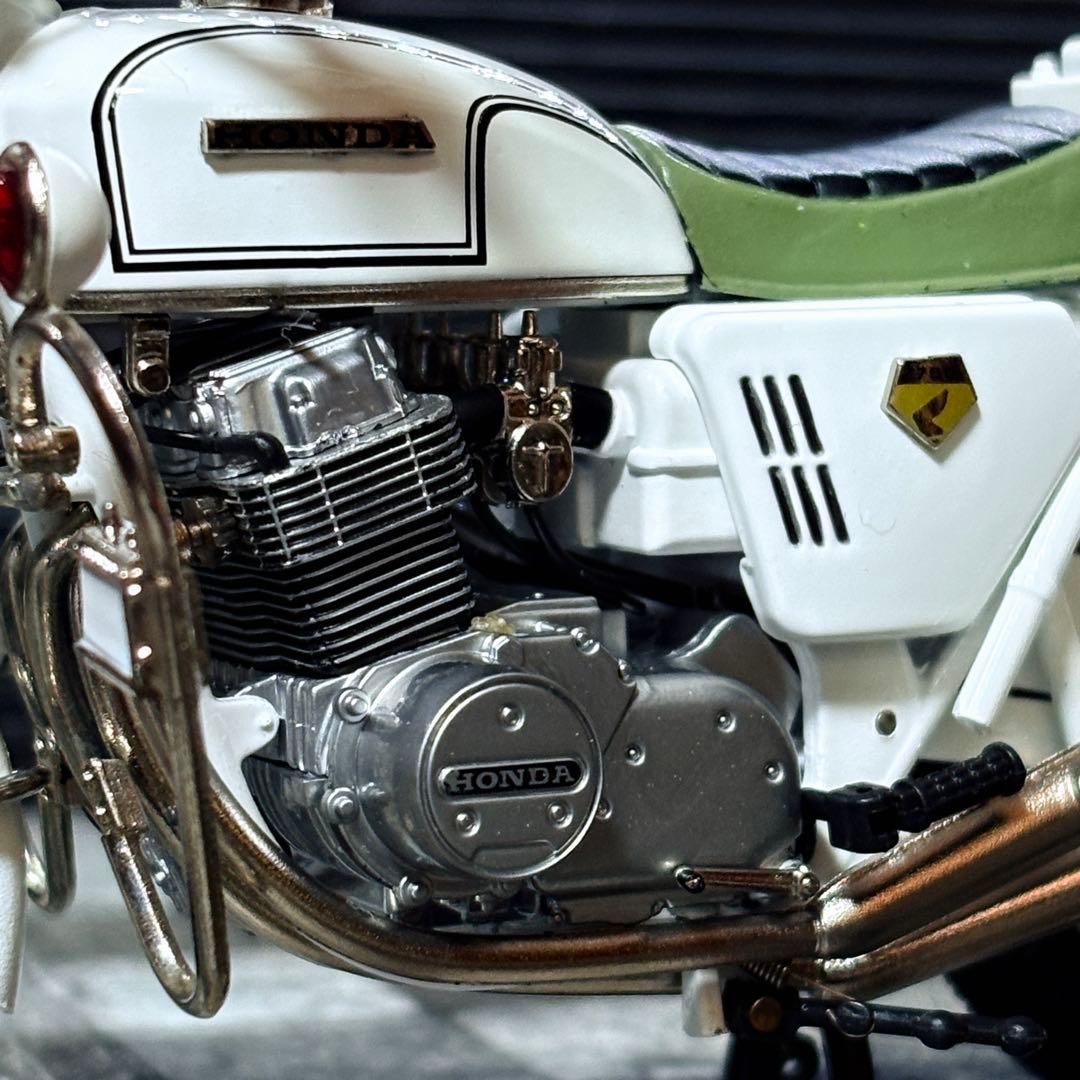 1/18 マルサン 鉄馬プロジェクト ホンダ ドリーム CB750P 白バイ