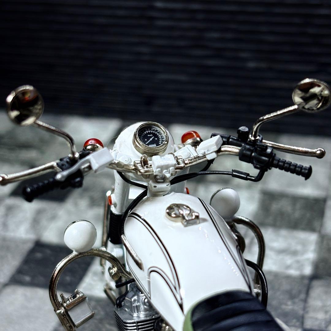 1/18 マルサン 鉄馬プロジェクト ホンダ ドリーム CB750P 白バイ