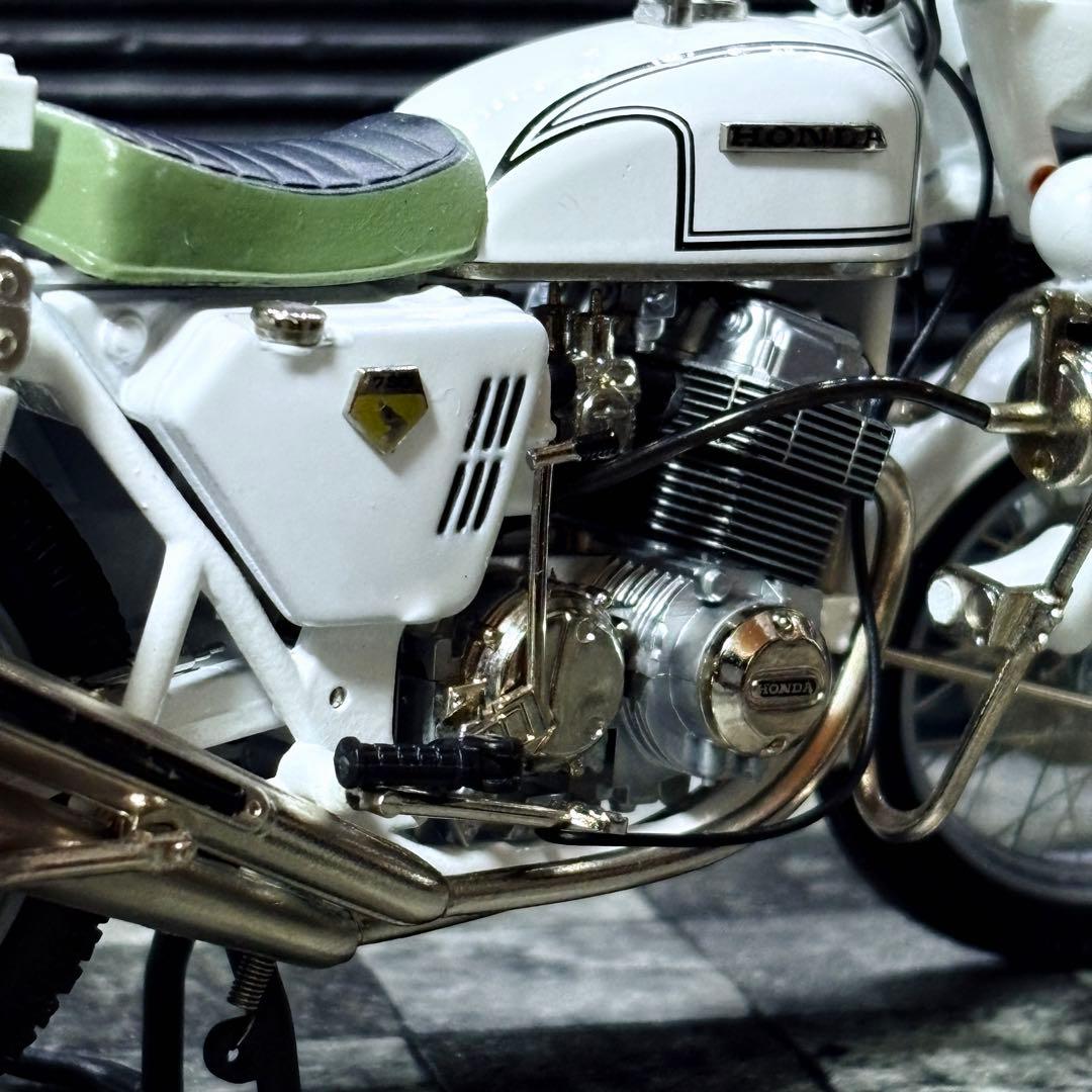 1/18 マルサン 鉄馬プロジェクト ホンダ ドリーム CB750P 白バイ