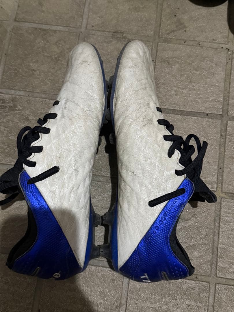 Nike サッカーシューズ ホワイト/ブルー ティエンポ ACC