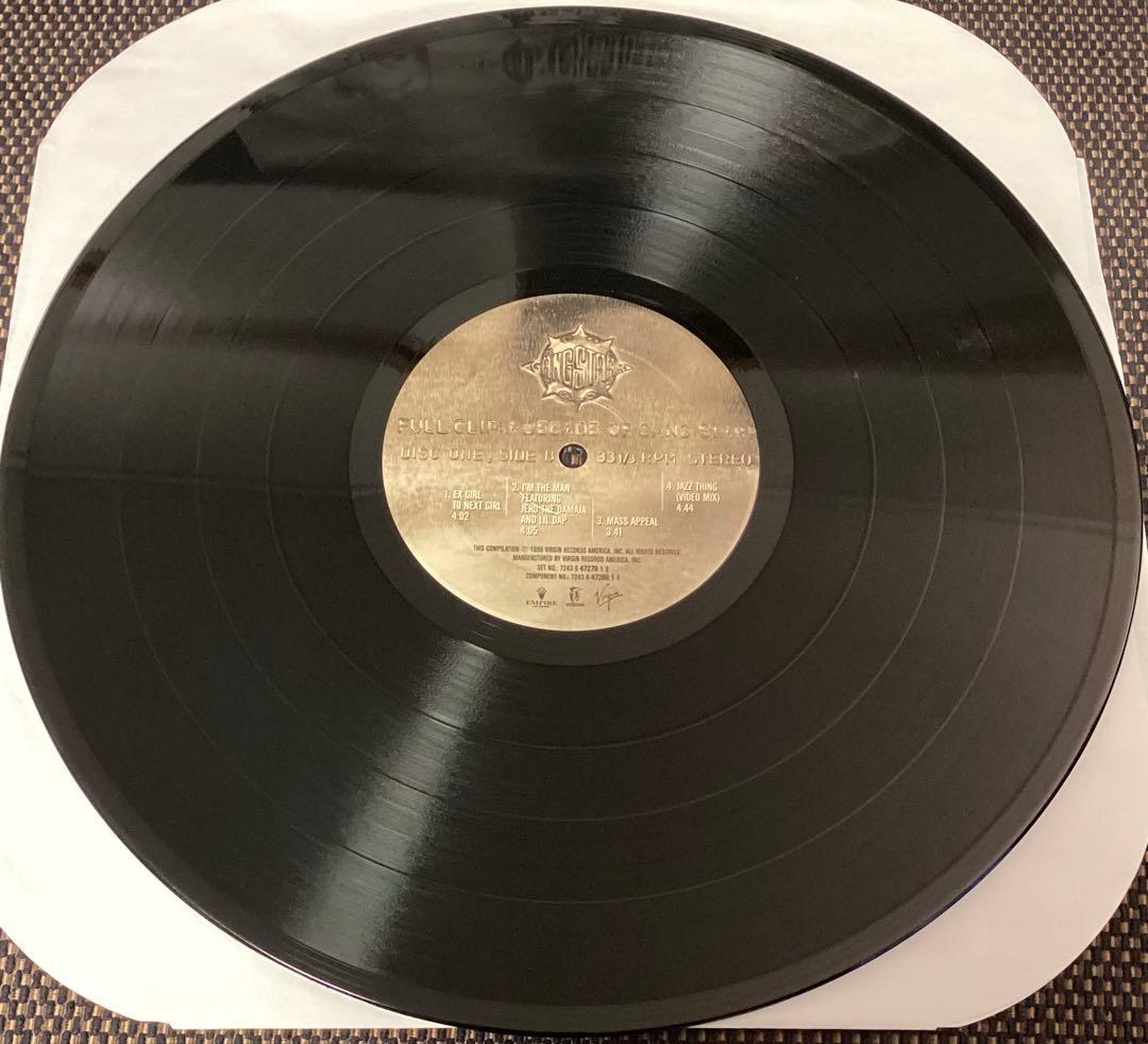 (USED)A Decade Of Gang Starr 4枚組レコードベスト盤