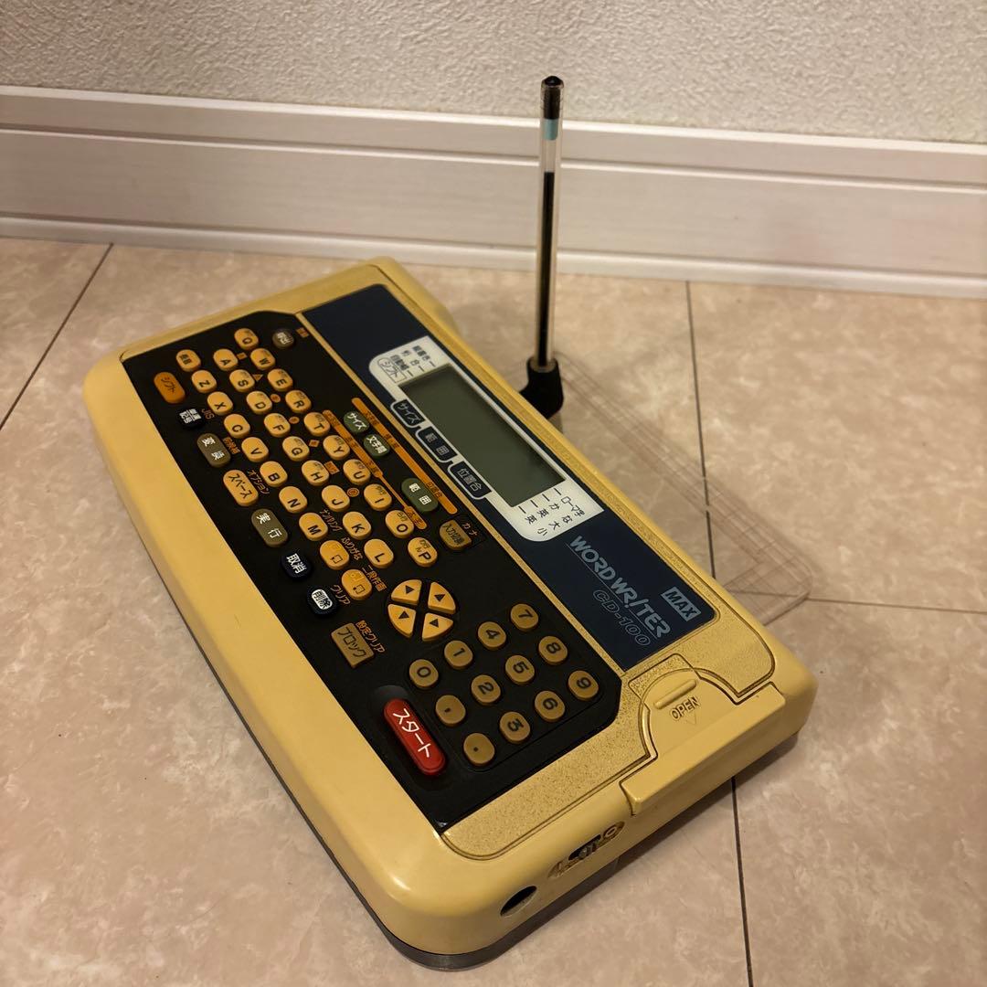 MAX ワードライター CD-100