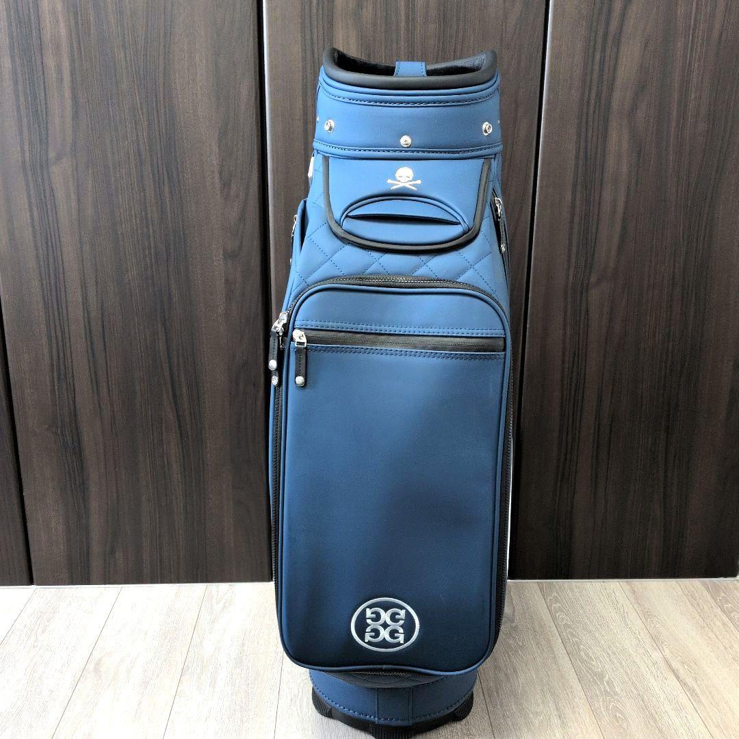 【美品】ジーフォア キャディバッグ ゴルフクラブヘッドカバーセット