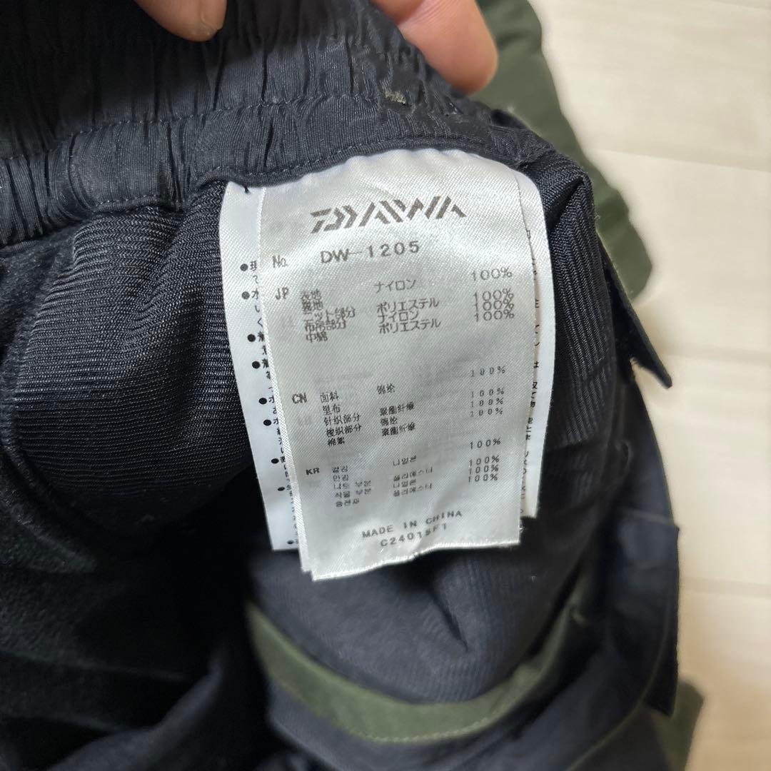 DAIWA ダイワGORE-TEX 防寒着DW-1205