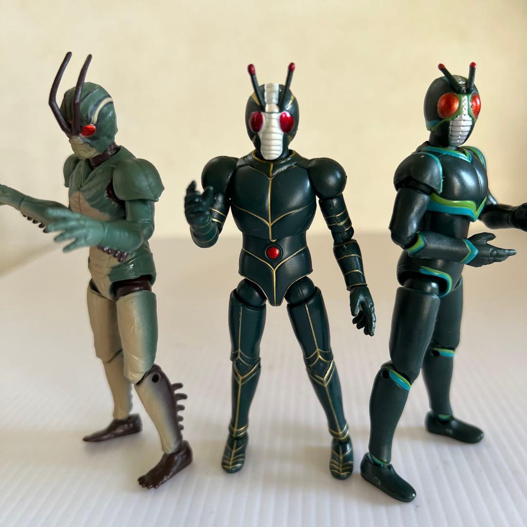 パ*ん様 SHODO X 仮面ライダー シン&Ｊ１５人ライダー勢揃い