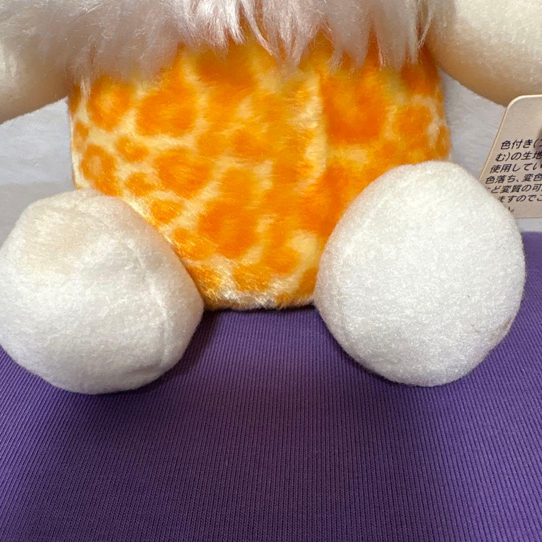 ハローキティ ぬいぐるみ ヒョウ柄 オレンジ