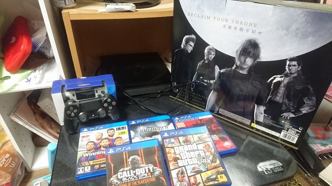 Nintendo Switch PS4 FINALFANTASY XV LUNA EDITION 1TB