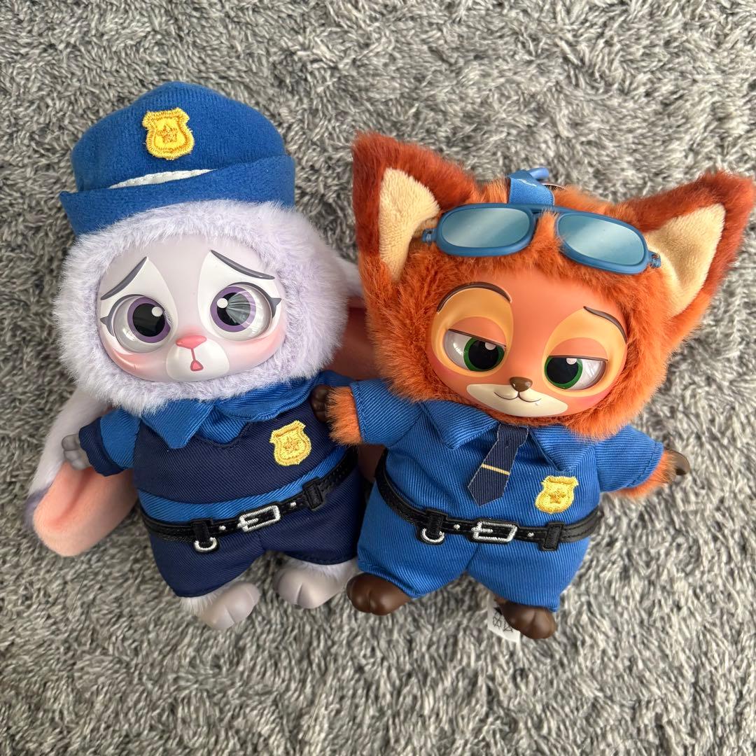 miniso ズートピア　ジュディ　ニック　キーホルダー　キーチェーン