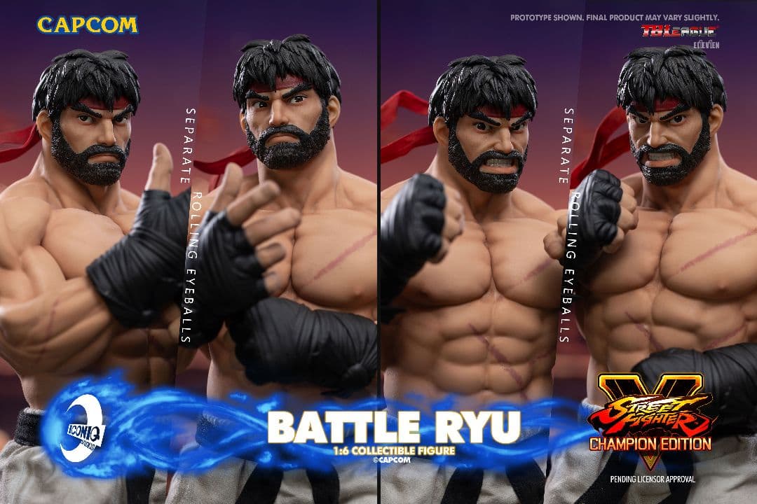 iconiq studio battle ryu リュウ　フィギュア　未開封